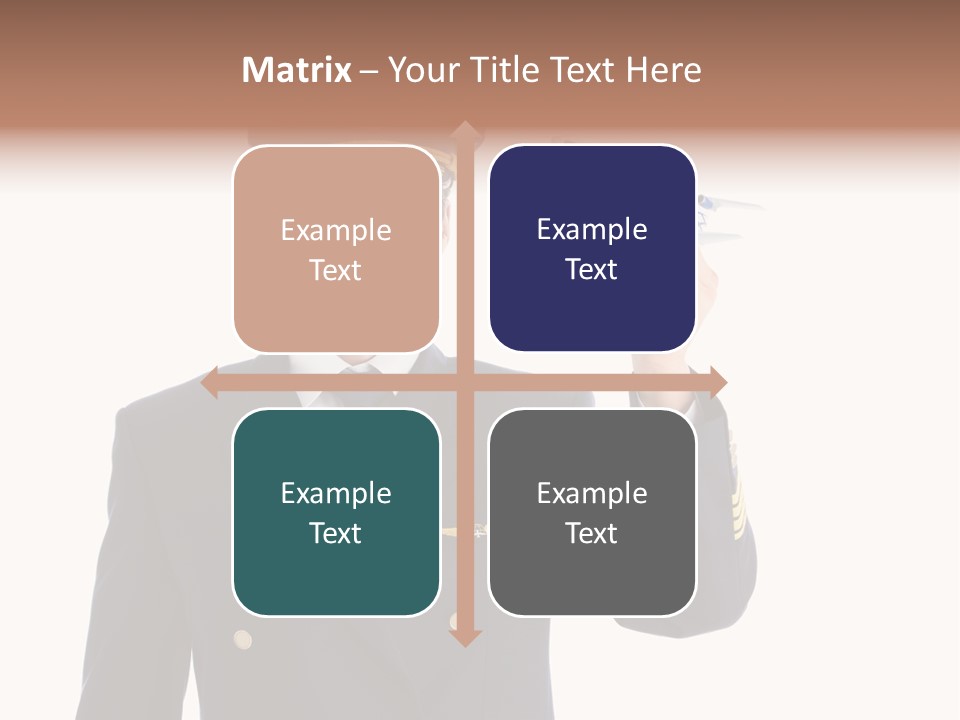 Uniforms Person Smiling PowerPoint Template