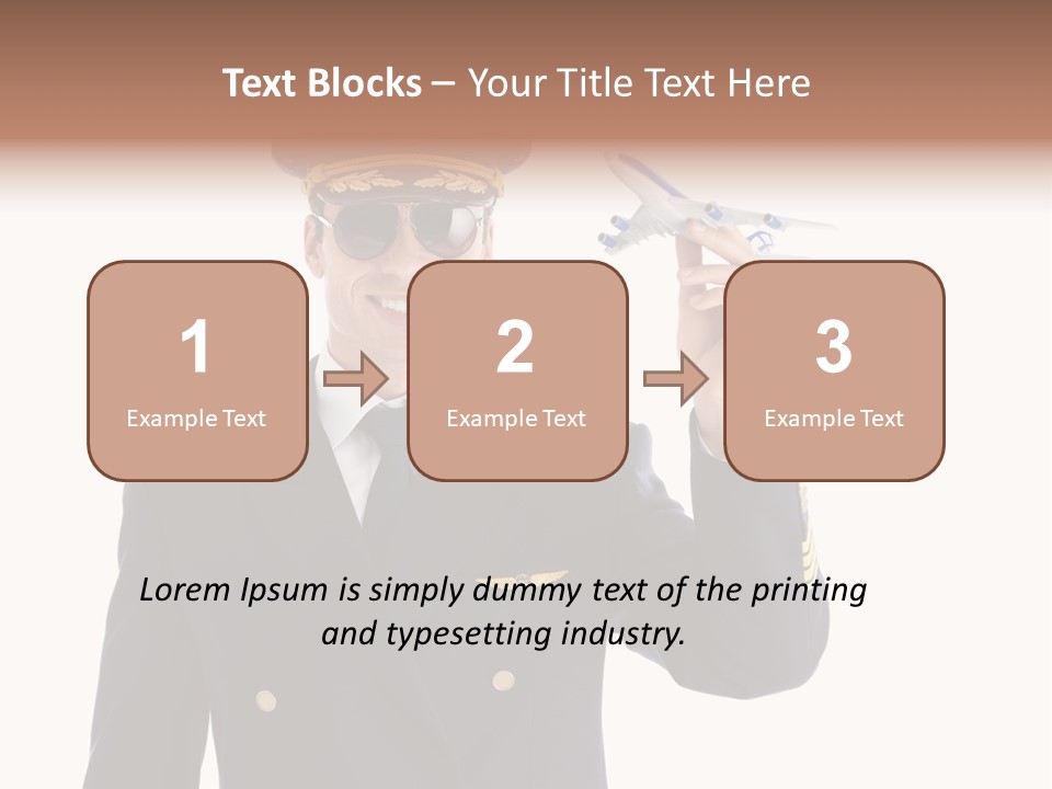 Uniforms Person Smiling PowerPoint Template