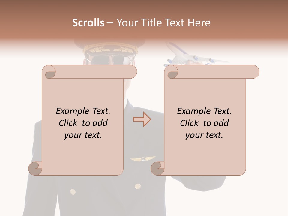 Uniforms Person Smiling PowerPoint Template