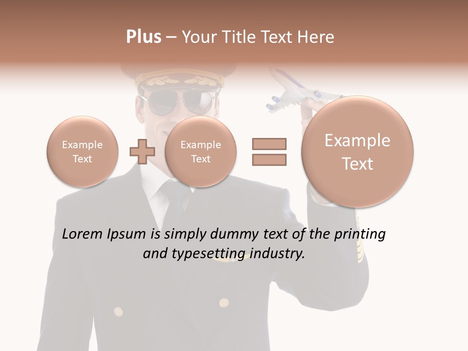 Uniforms Person Smiling PowerPoint Template