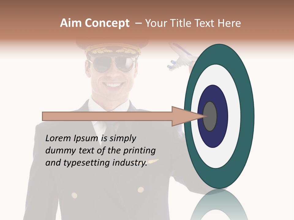 Uniforms Person Smiling PowerPoint Template