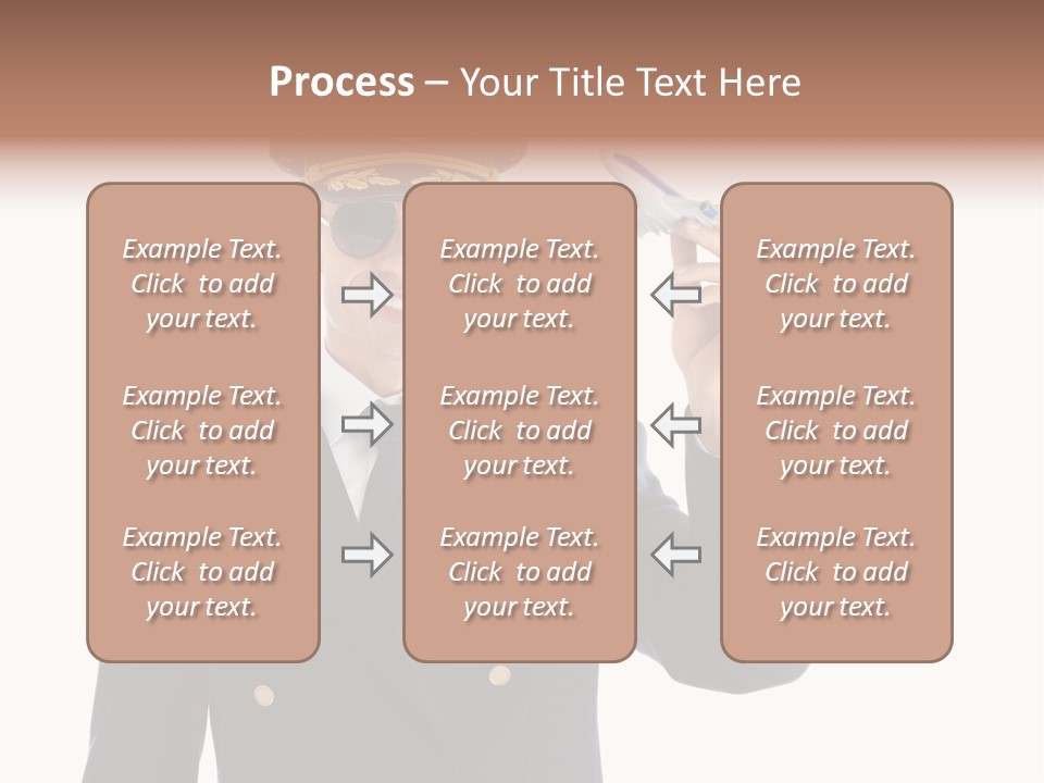 Uniforms Person Smiling PowerPoint Template