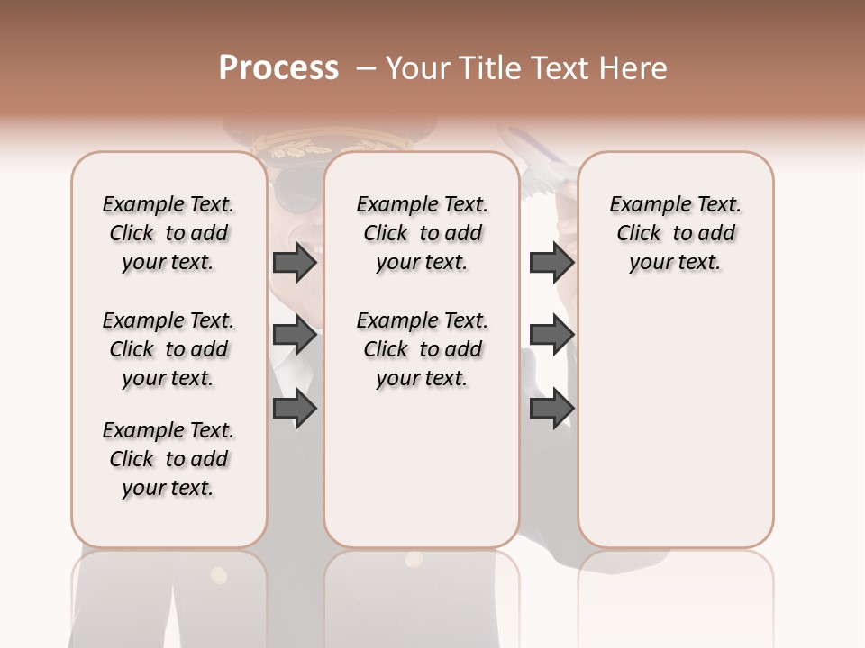 Uniforms Person Smiling PowerPoint Template