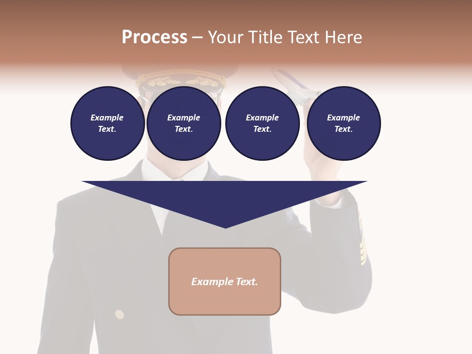 Uniforms Person Smiling PowerPoint Template