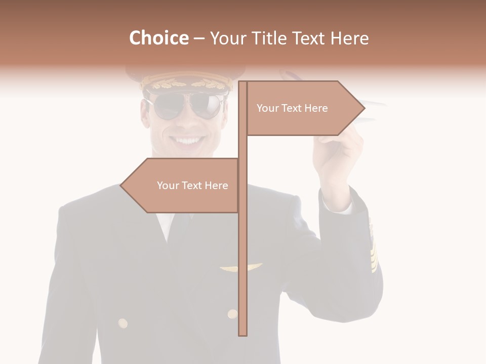 Uniforms Person Smiling PowerPoint Template