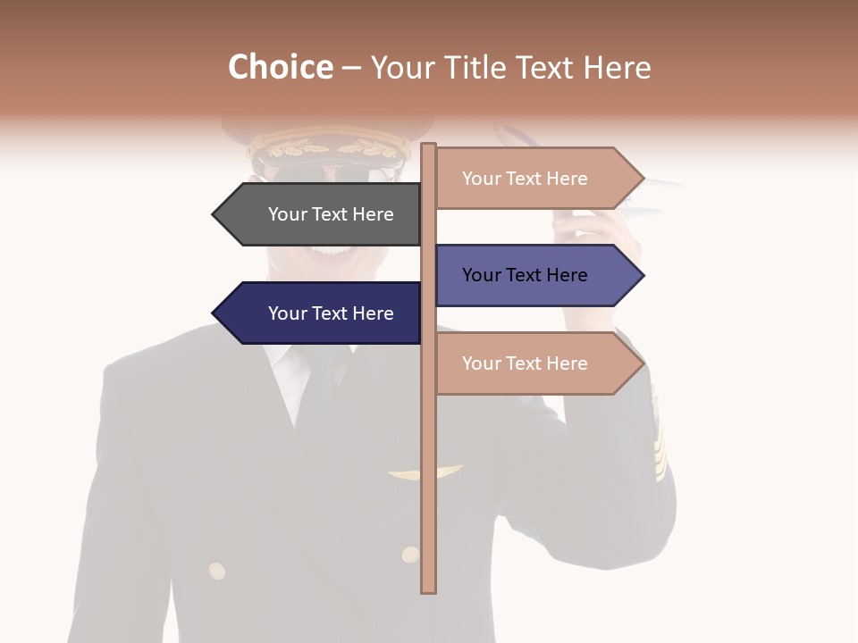 Uniforms Person Smiling PowerPoint Template