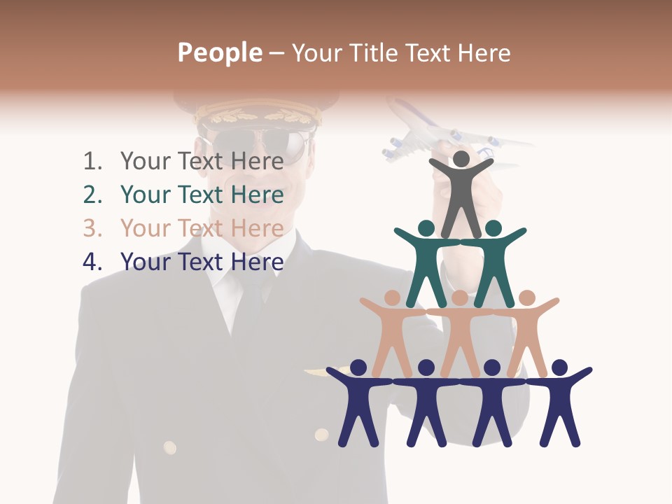 Uniforms Person Smiling PowerPoint Template