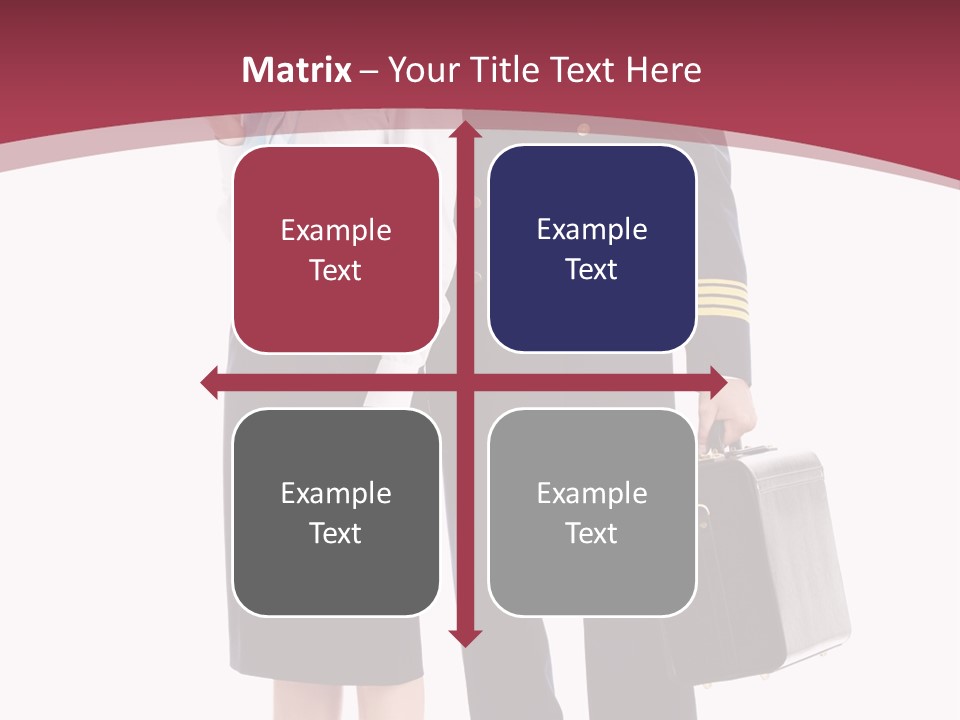 Pilot Rank Flying PowerPoint Template