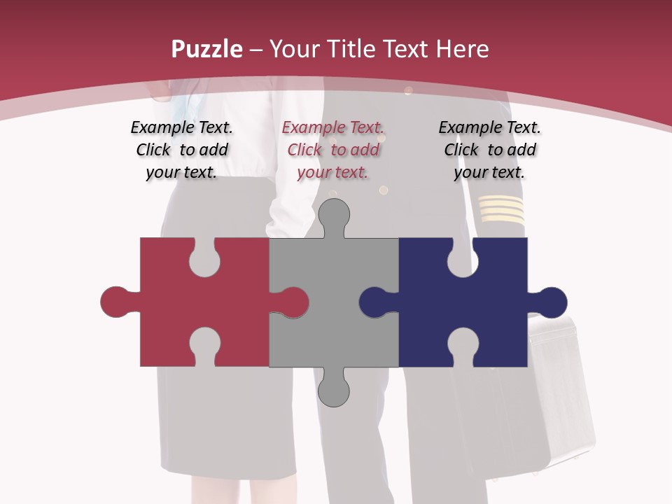 Pilot Rank Flying PowerPoint Template