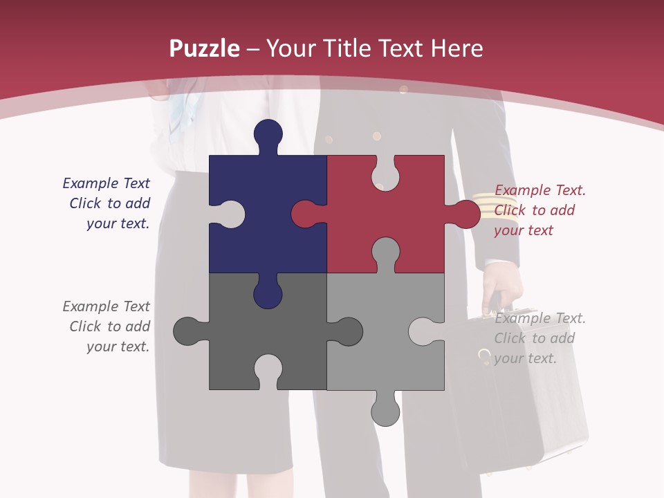 Pilot Rank Flying PowerPoint Template