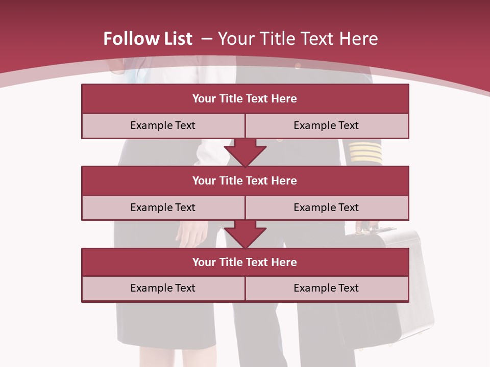 Pilot Rank Flying PowerPoint Template