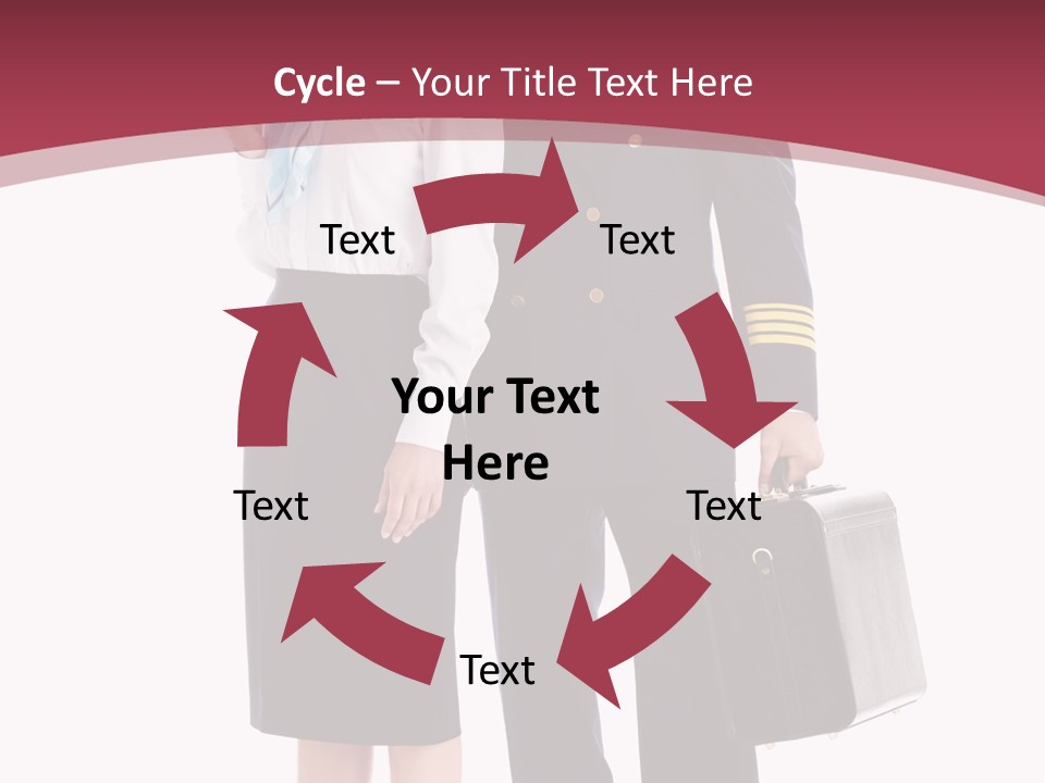 Pilot Rank Flying PowerPoint Template