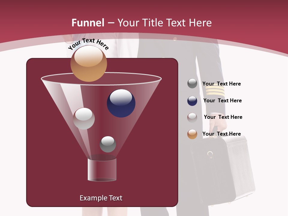 Pilot Rank Flying PowerPoint Template