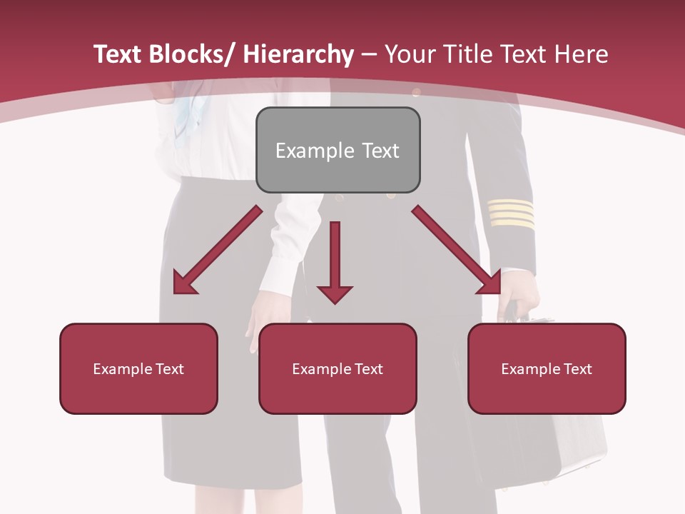 Pilot Rank Flying PowerPoint Template