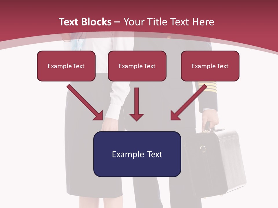 Pilot Rank Flying PowerPoint Template