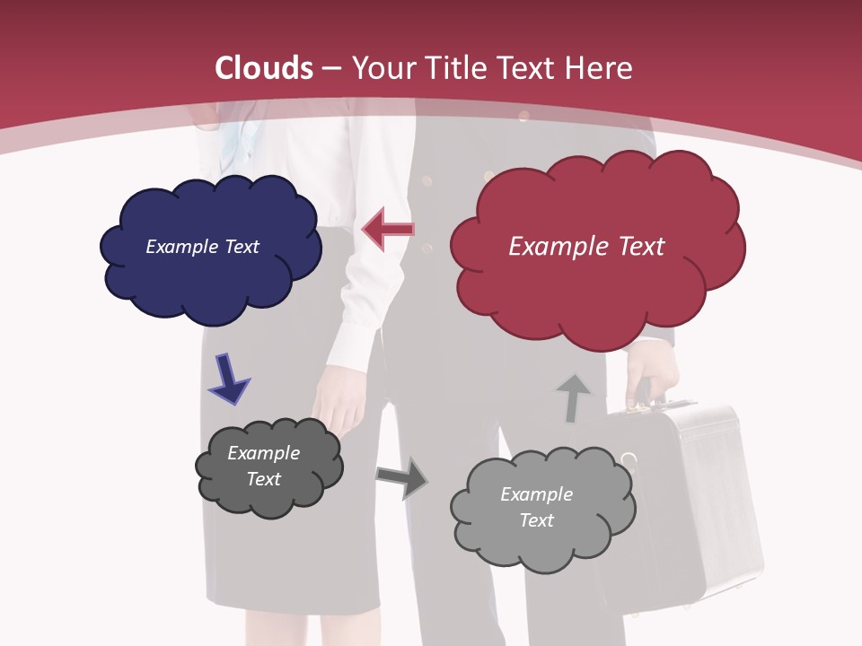 Pilot Rank Flying PowerPoint Template