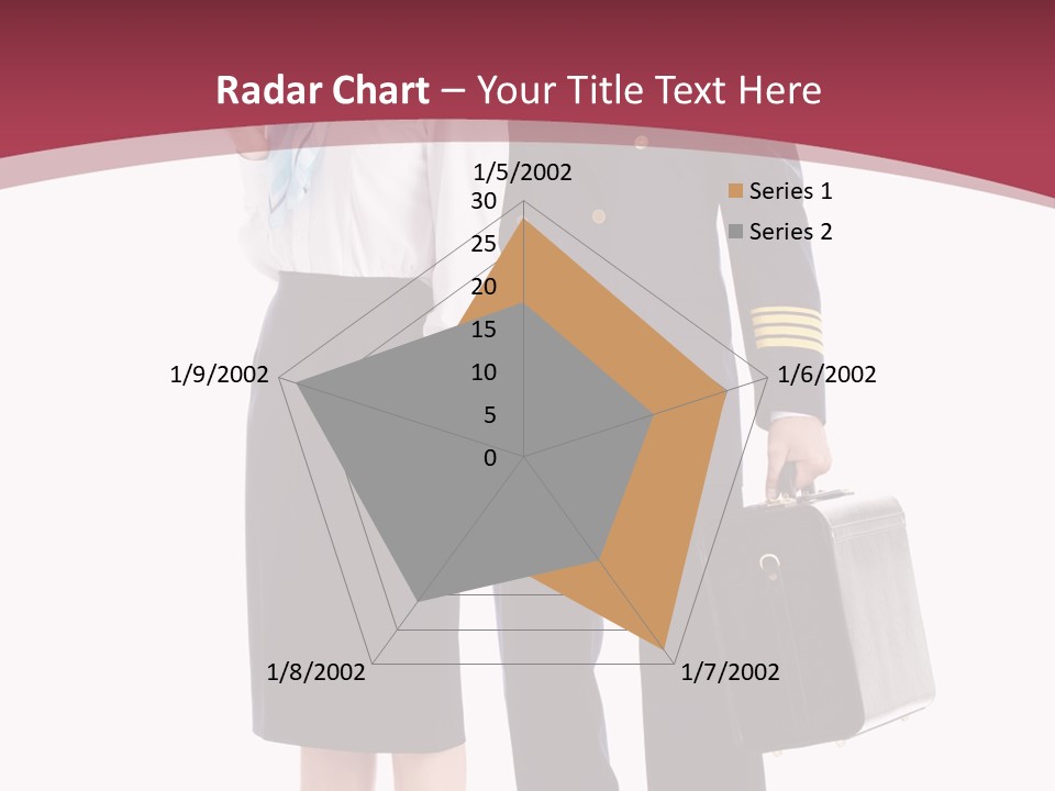 Pilot Rank Flying PowerPoint Template