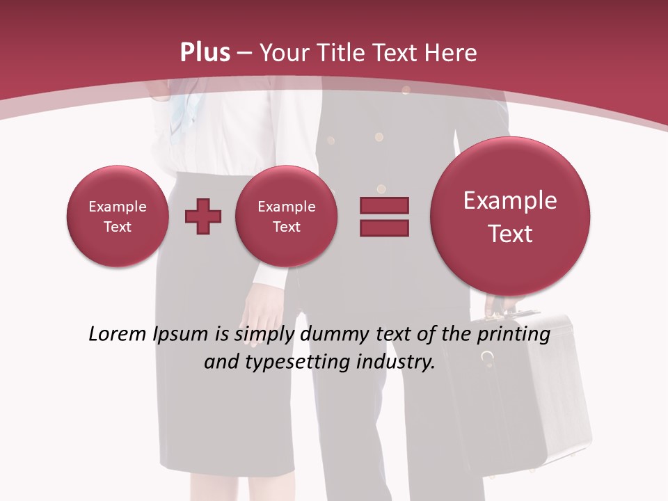 Pilot Rank Flying PowerPoint Template