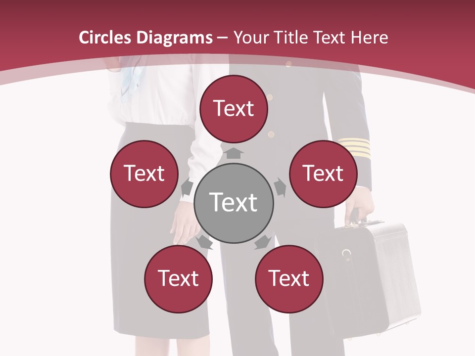 Pilot Rank Flying PowerPoint Template