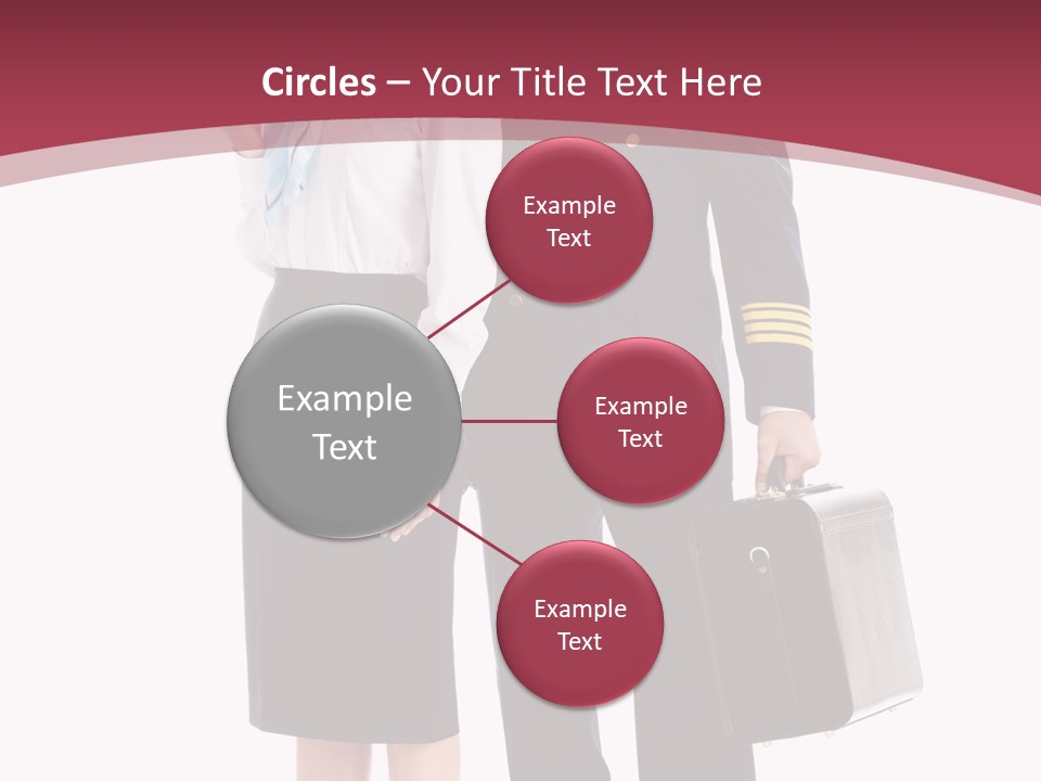 Pilot Rank Flying PowerPoint Template