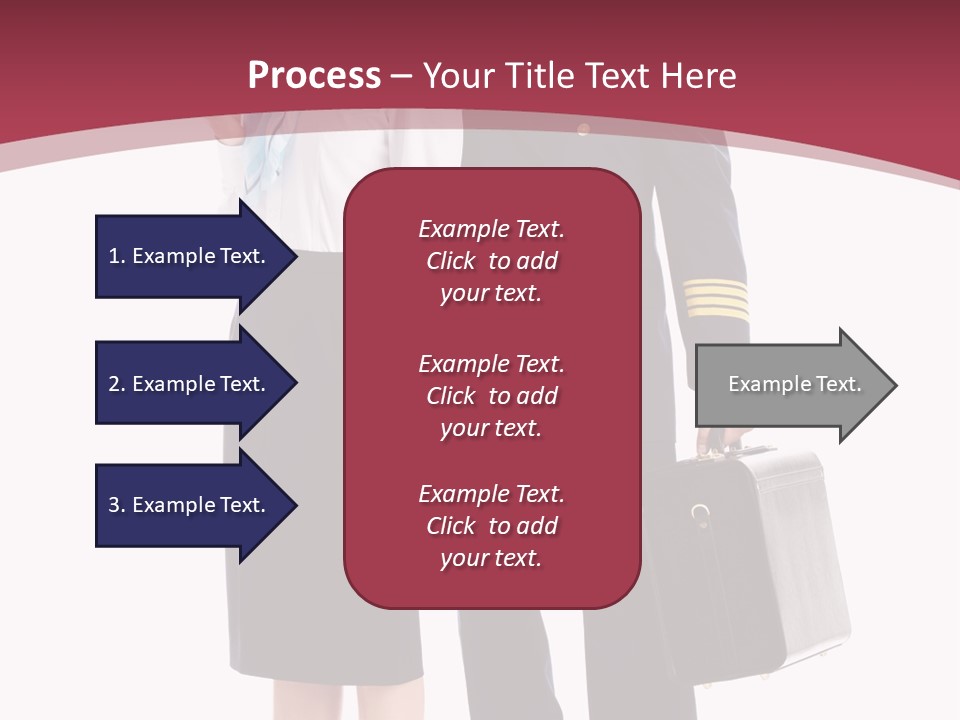 Pilot Rank Flying PowerPoint Template