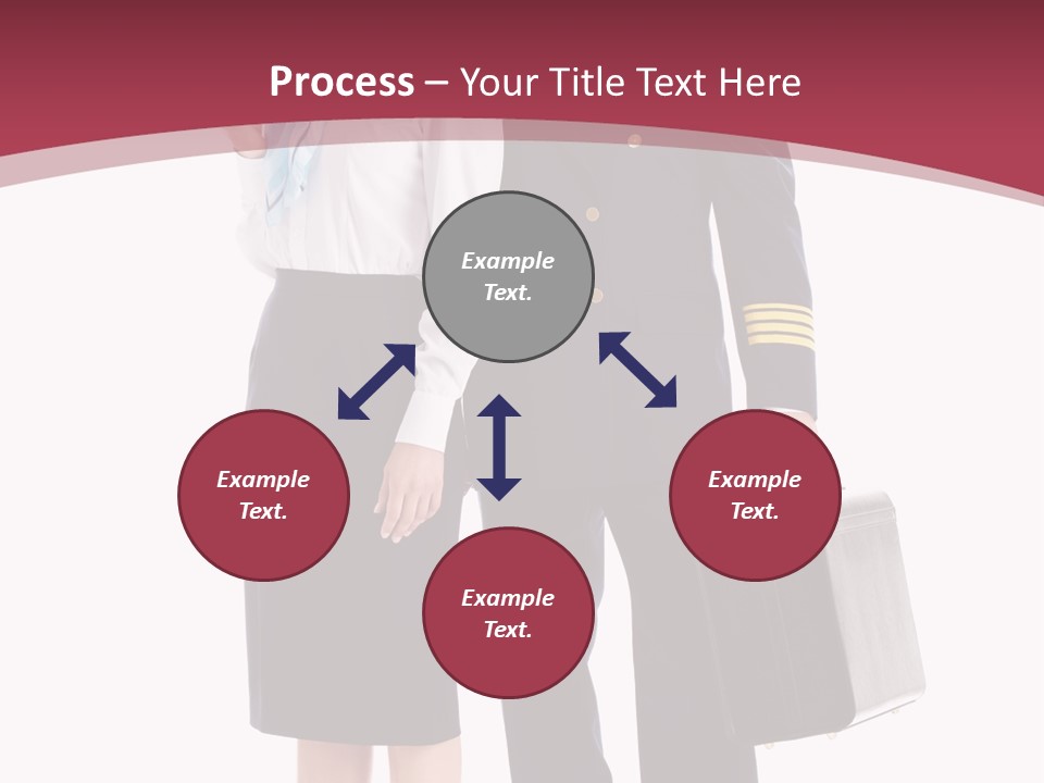 Pilot Rank Flying PowerPoint Template