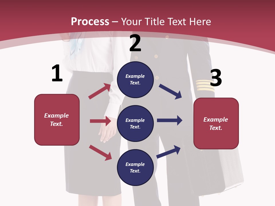 Pilot Rank Flying PowerPoint Template