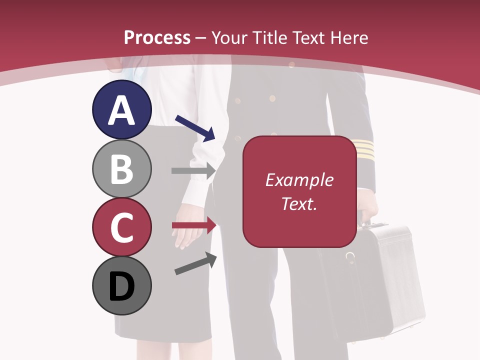 Pilot Rank Flying PowerPoint Template