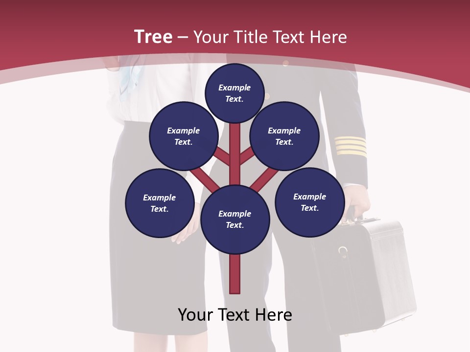 Pilot Rank Flying PowerPoint Template
