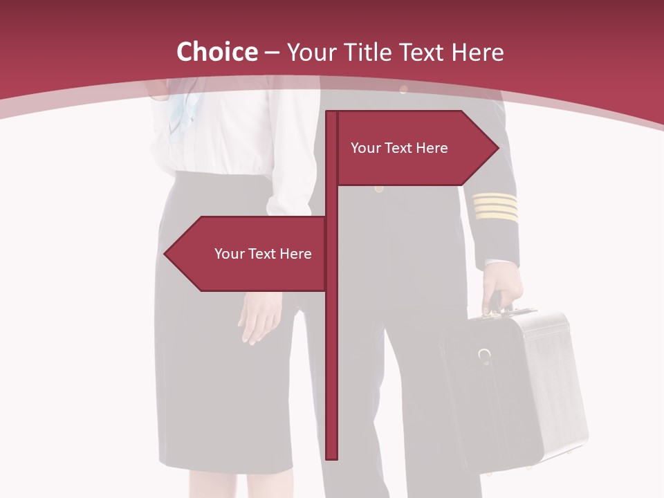 Pilot Rank Flying PowerPoint Template