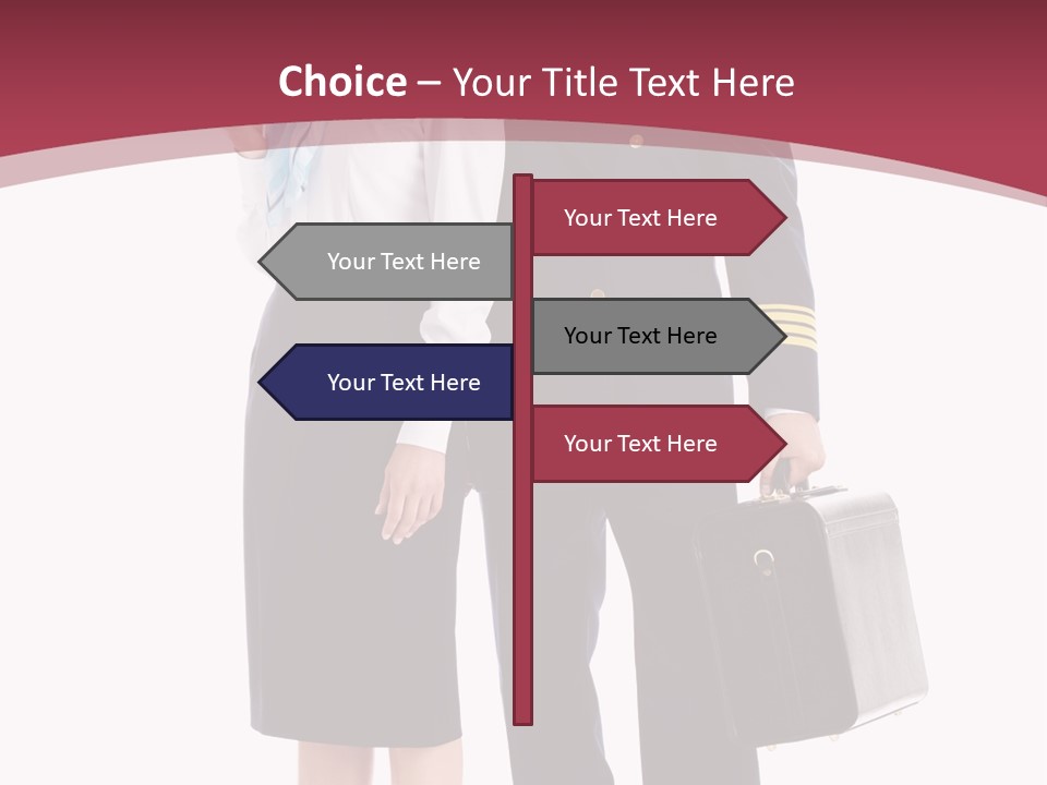 Pilot Rank Flying PowerPoint Template