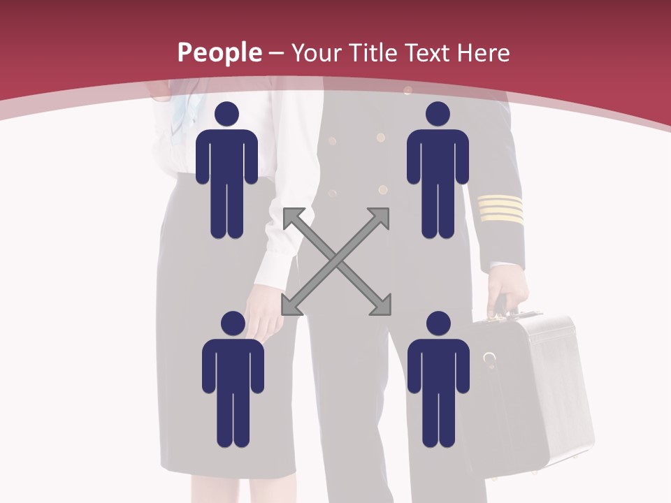 Pilot Rank Flying PowerPoint Template