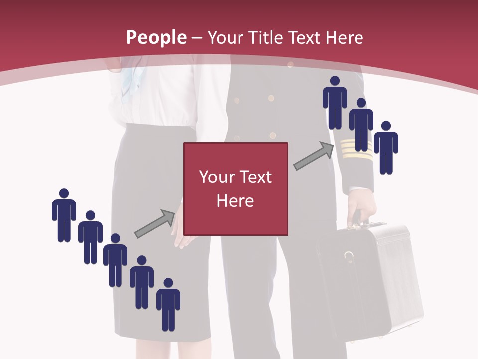 Pilot Rank Flying PowerPoint Template