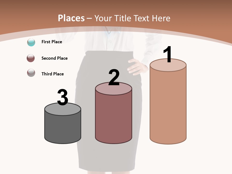 Smiling Hat Plane PowerPoint Template