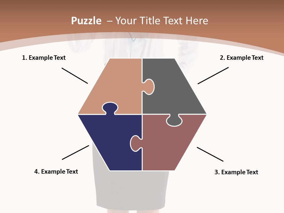 Smiling Hat Plane PowerPoint Template
