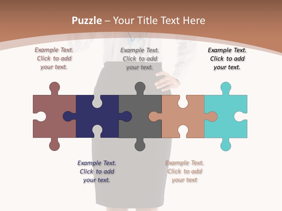 Smiling Hat Plane PowerPoint Template