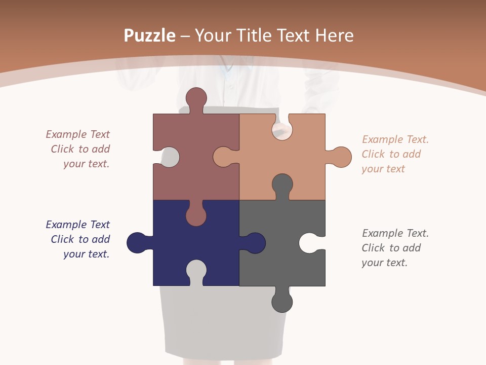 Smiling Hat Plane PowerPoint Template