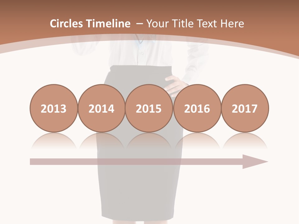 Smiling Hat Plane PowerPoint Template