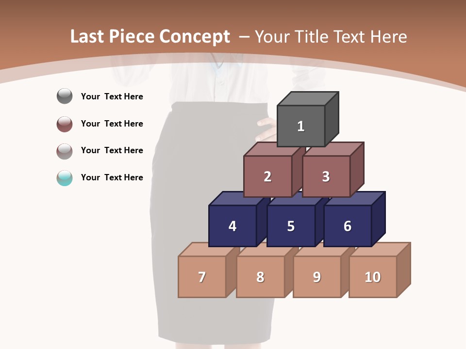 Smiling Hat Plane PowerPoint Template