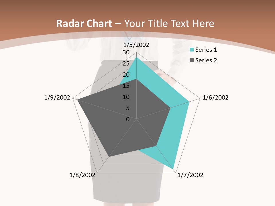 Smiling Hat Plane PowerPoint Template