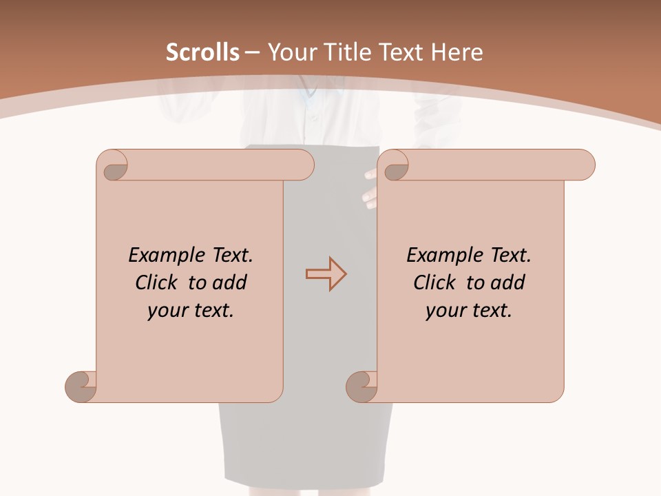 Smiling Hat Plane PowerPoint Template