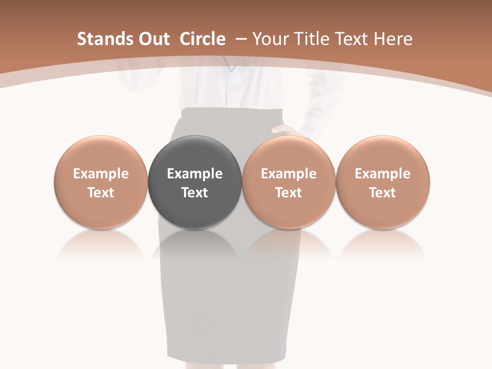 Smiling Hat Plane PowerPoint Template