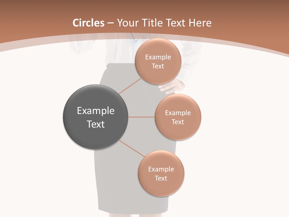 Smiling Hat Plane PowerPoint Template