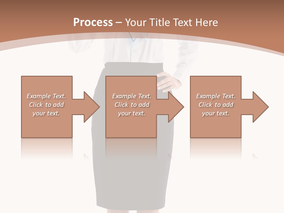 Smiling Hat Plane PowerPoint Template