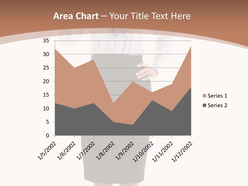 Smiling Hat Plane PowerPoint Template