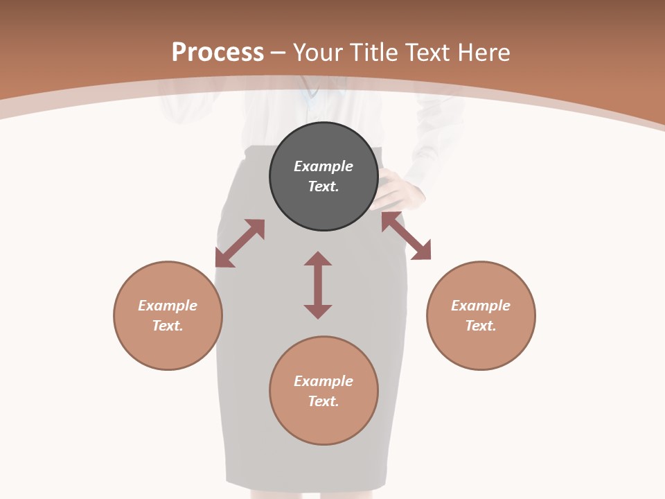 Smiling Hat Plane PowerPoint Template