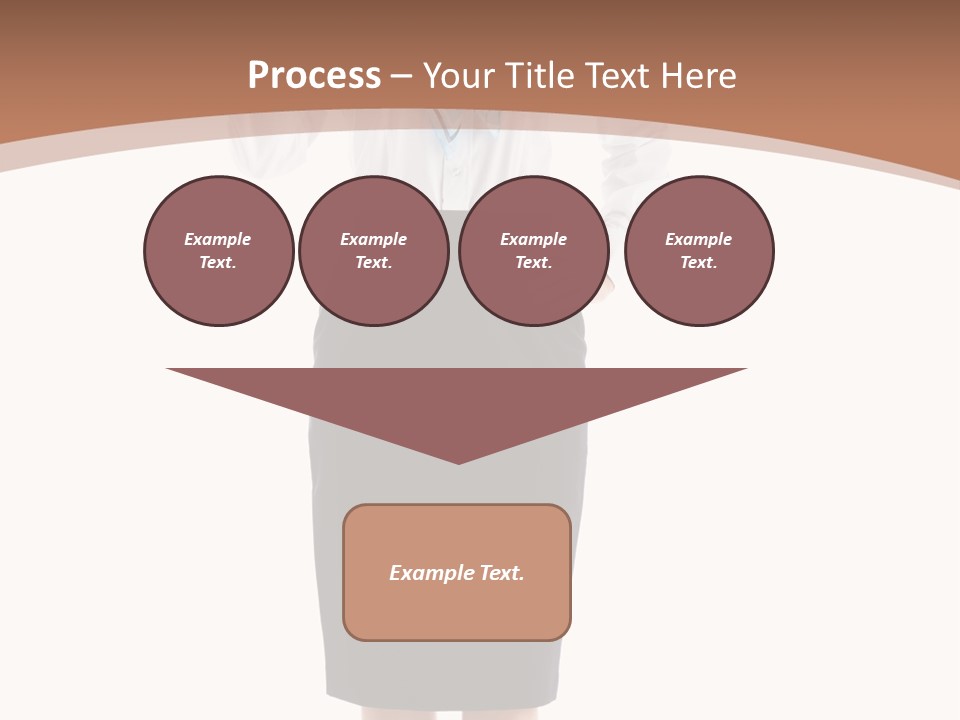Smiling Hat Plane PowerPoint Template