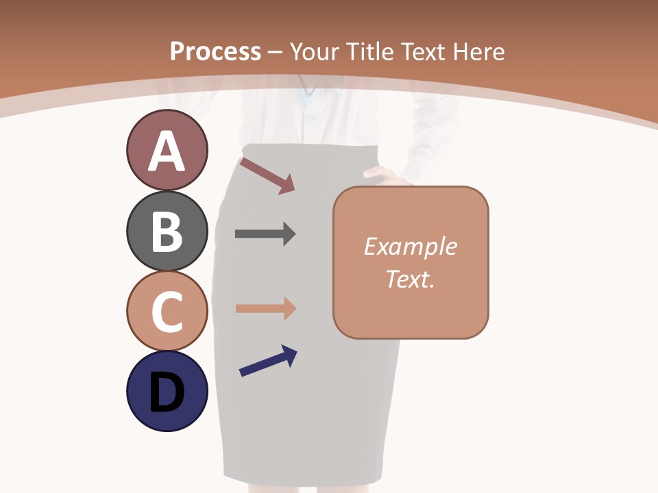 Smiling Hat Plane PowerPoint Template