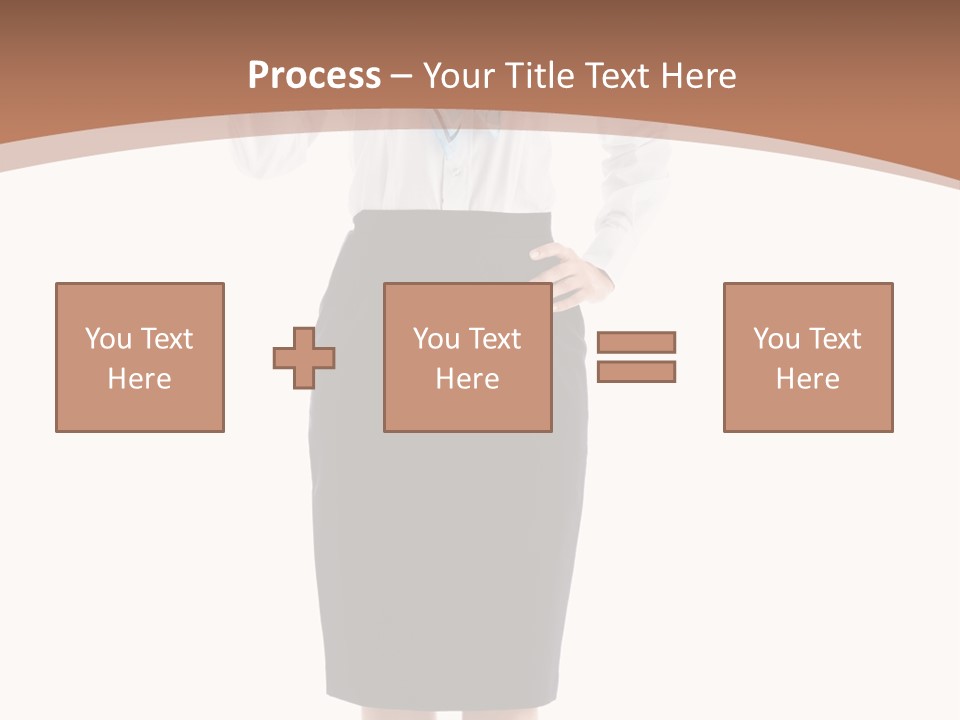 Smiling Hat Plane PowerPoint Template