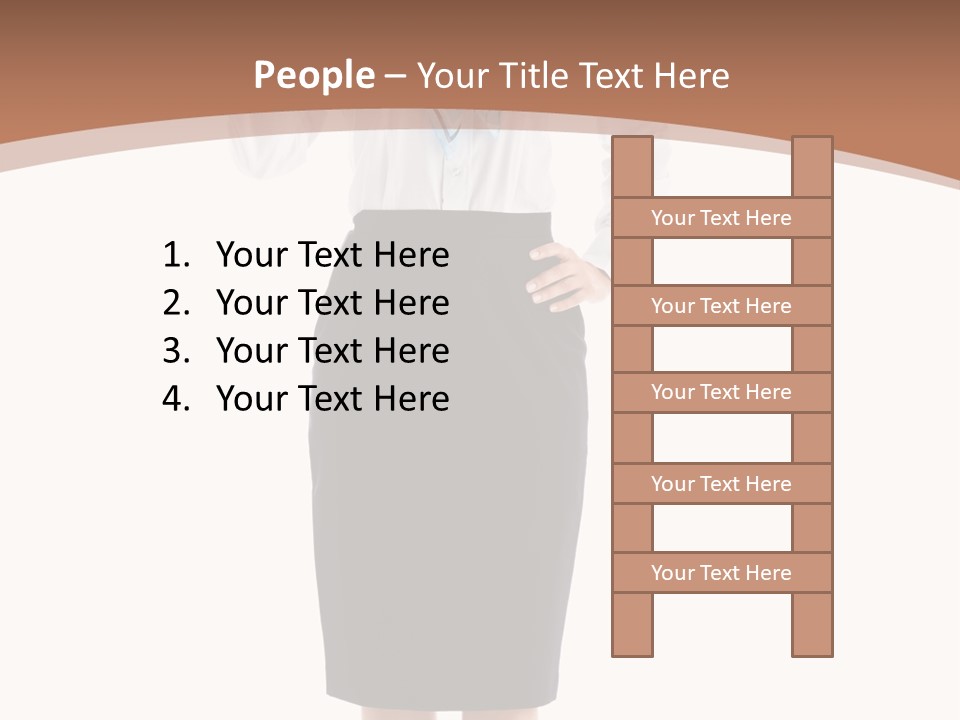 Smiling Hat Plane PowerPoint Template